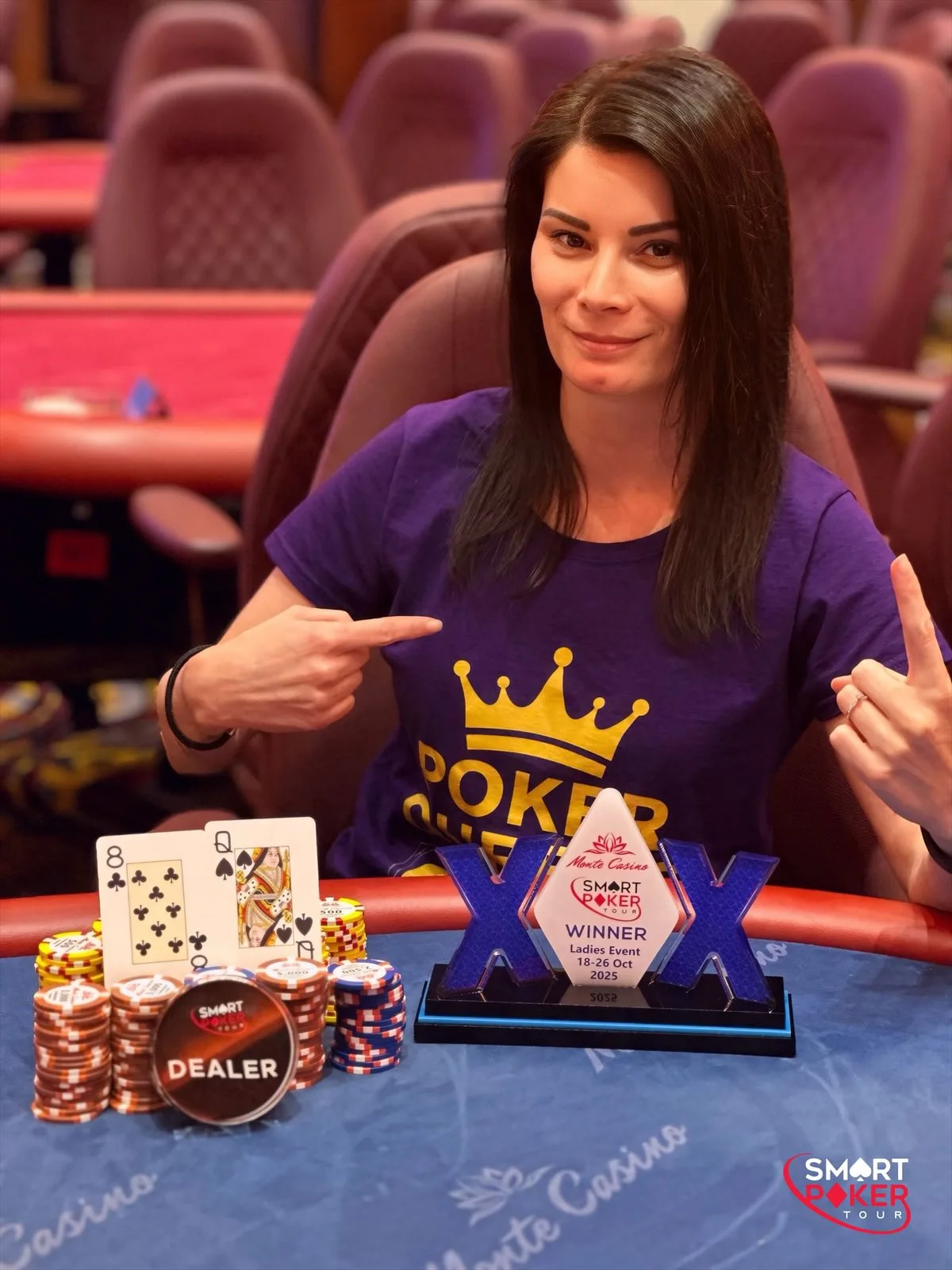 Христина - шампионката на турнира